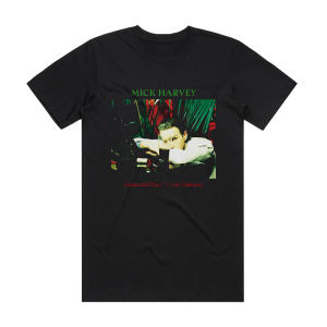 Mick Harvey Intoxicated Man Pink Elephants Album Cover T-Shirt Black