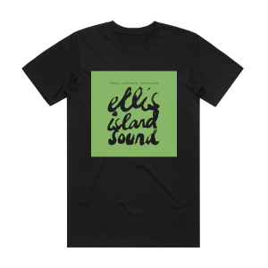 Ellis Island Sound Intro Airborne Travelling Album Cover T-Shirt Black