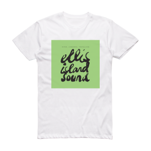 Ellis Island Sound Intro Airborne Travelling Album Cover T-Shirt White