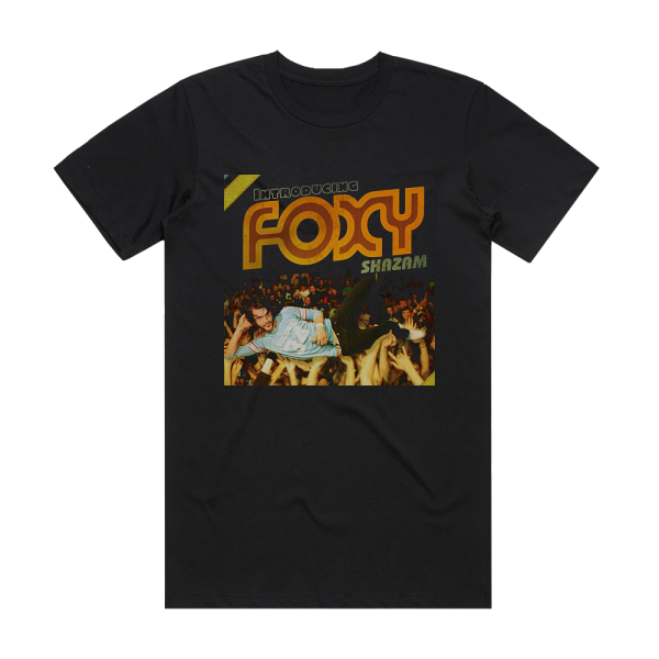 Foxy Shazam Introducing Album Cover T-Shirt Black