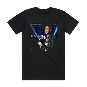 Gusttavo Lima Inventor Dos Amores Album Cover T-Shirt Black