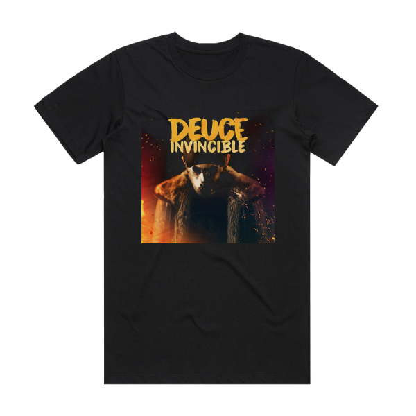 Deuce Invincible Album Cover T-Shirt Black