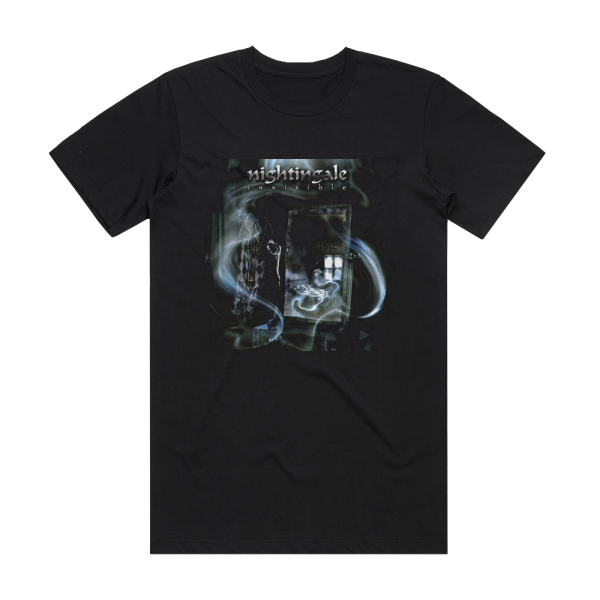 Nightingale Invisible Album Cover T-Shirt Black