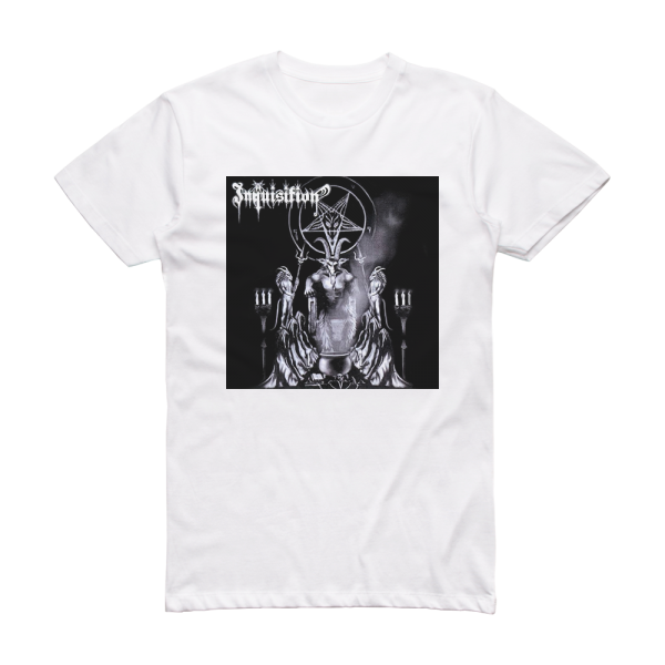 Inquisition Invoking The Majestic Throne Of Satan 2 Album Cover T-Shirt White