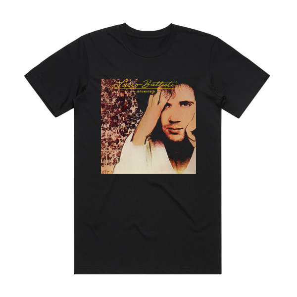 Lucio Battisti Io Tu Noi Tutti Album Cover T-Shirt Black