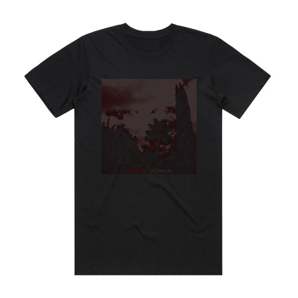 Lycia Ionia Album Cover T-Shirt Black