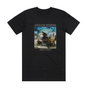 Grand Magus Iron Will Album Cover T-Shirt Black