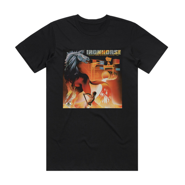 Ironhorse Ironhorse Album Cover T-Shirt Black