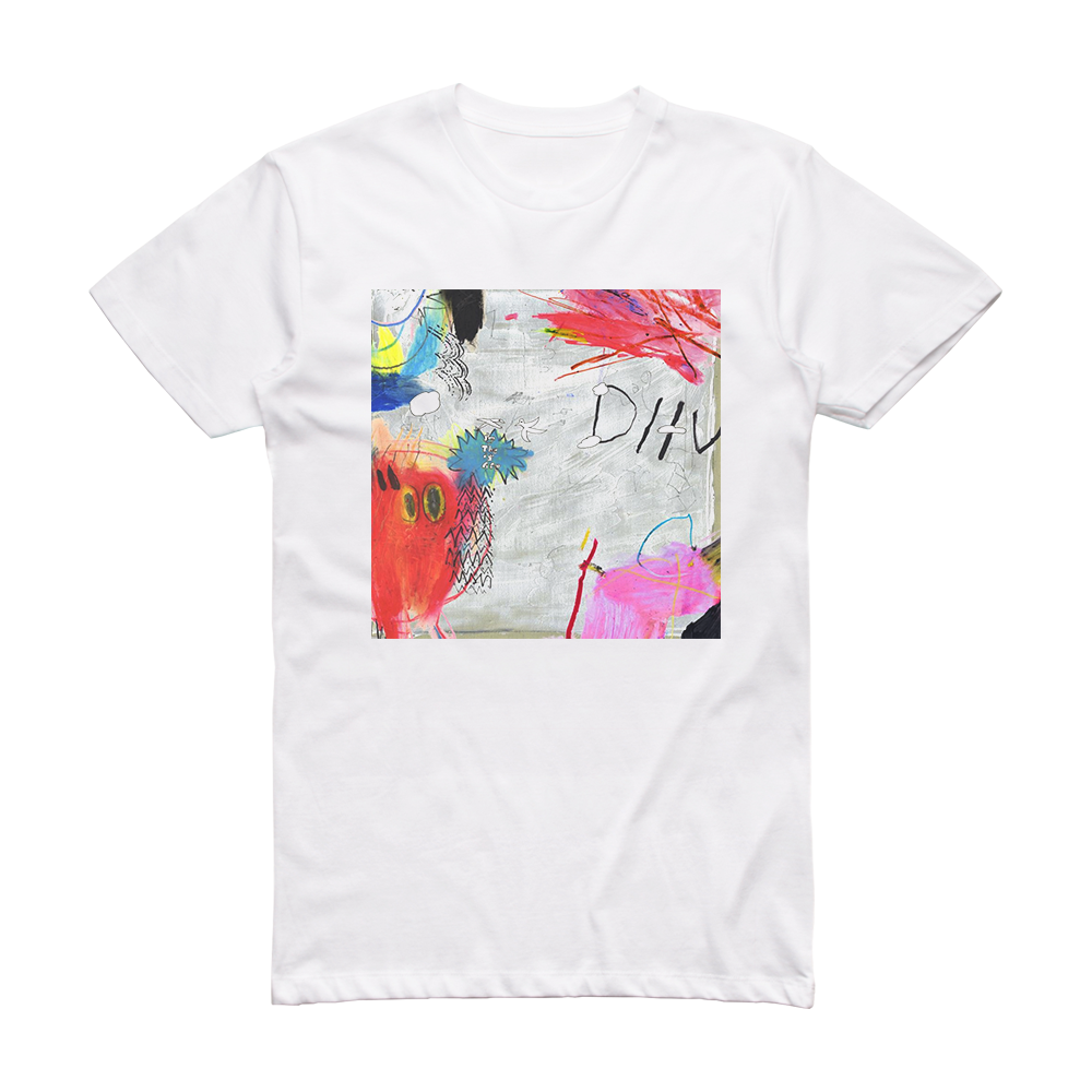 DIIV Is The Is Are Album Cover T-Shirt White – ALBUM COVER T-SHIRTS