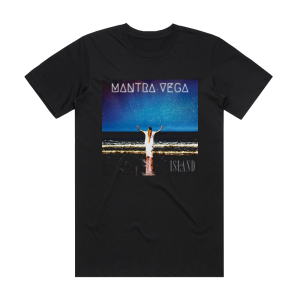 Mantra Vega Island Album Cover T-Shirt Black
