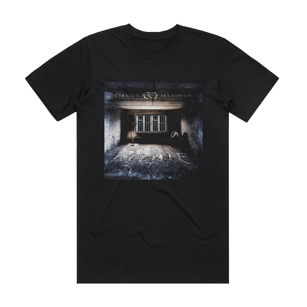 Circus Maximus Isolate Album Cover T-shirt Black – Album Cover T-shirts