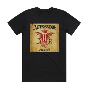 Alter Bridge Isolation 2 Album Cover T-Shirt Black
