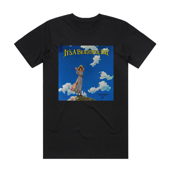 Its a Beautiful Day Its A Beautiful Day Album Cover T-Shirt Black