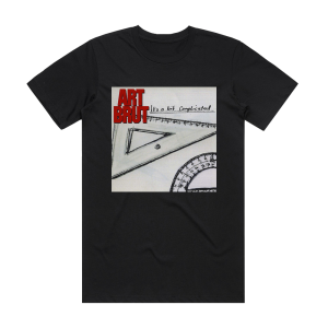 Art Brut Its A Bit Complicated Album Cover T-Shirt Black