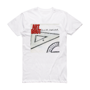 Art Brut Its A Bit Complicated Album Cover T-Shirt White