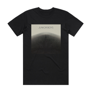 Junior Boys Its All True Album Cover T-Shirt Black