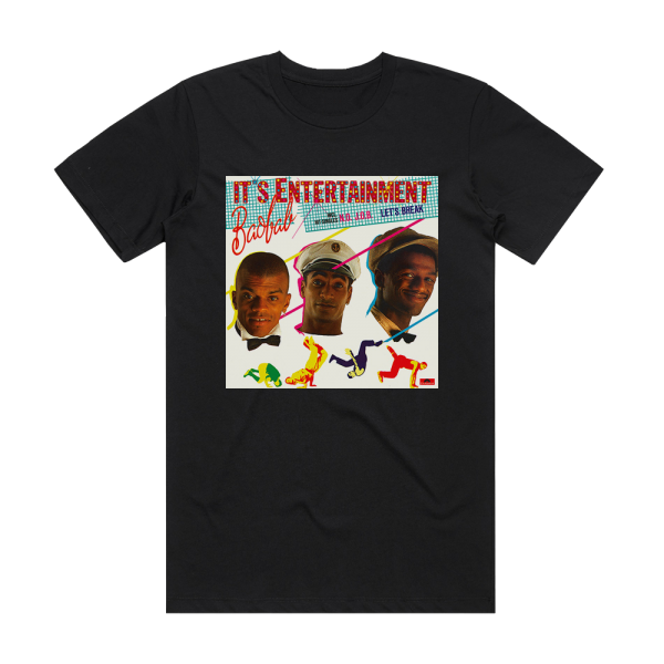 Baobab Its Entertainment Album Cover T-Shirt Black