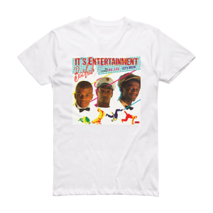 Baobab Its Entertainment Album Cover T-Shirt White