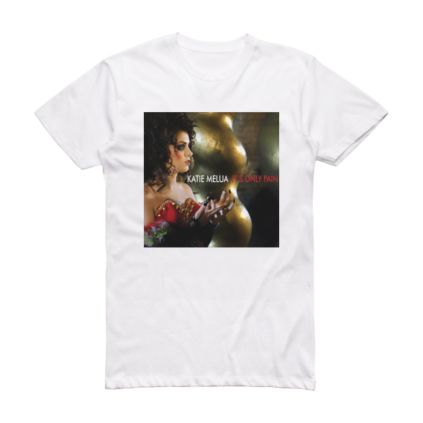 Katie Melua Its Only Pain Album Cover T-Shirt White