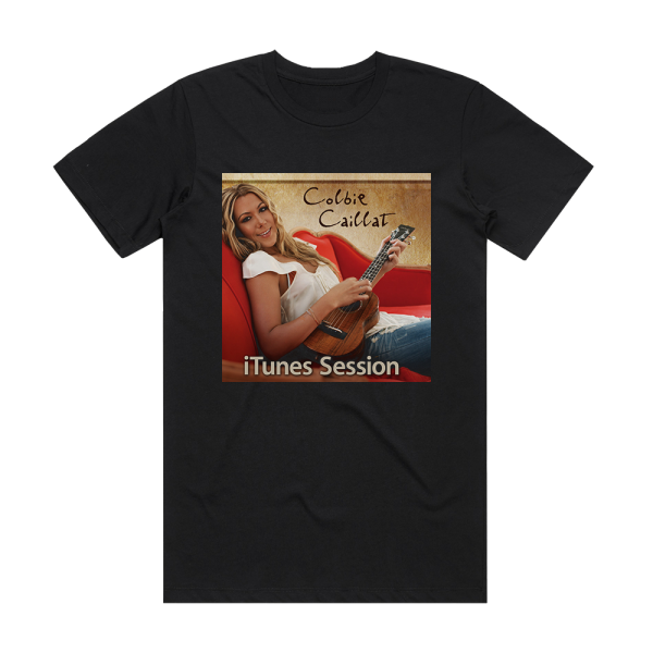 Colbie Caillat Itunes Session Album Cover T-Shirt Black