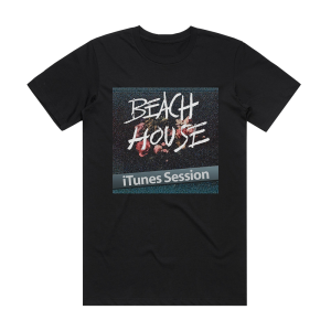 Beach House Itunes Session Ep Album Cover T-Shirt Black