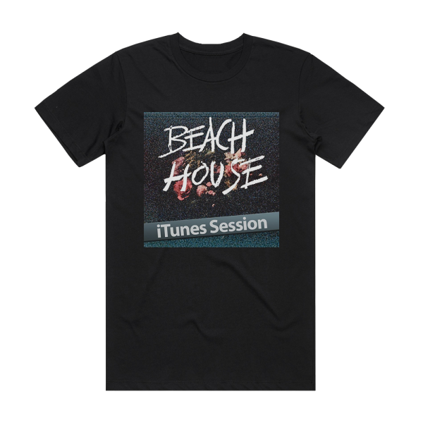Beach House Itunes Session Ep Album Cover T-Shirt Black