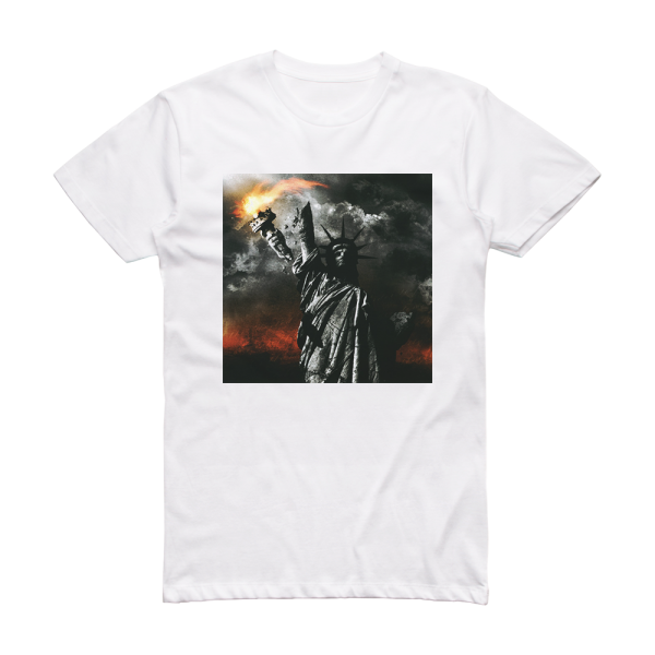 God Forbid Iv Constitution Of Treason Album Cover T-Shirt White