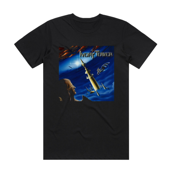 Ivory Tower Ivory Tower Album Cover T-Shirt Black