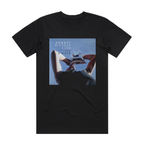 Bombay Bicycle Club Ivy Gold Flaws Album Cover T-Shirt Black