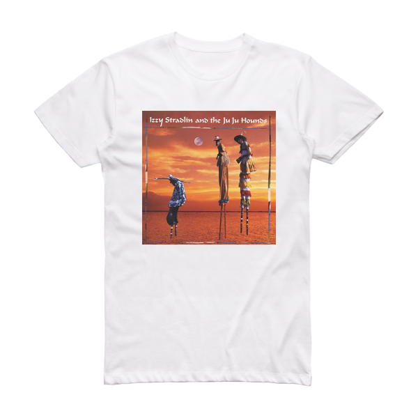 Izzy Stradlin and the Ju Ju Hounds Izzy Stradlin And The Ju Ju Hounds Album Cover T-Shirt White