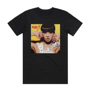 Jolin Tsai J 2 Album Cover T-Shirt Black