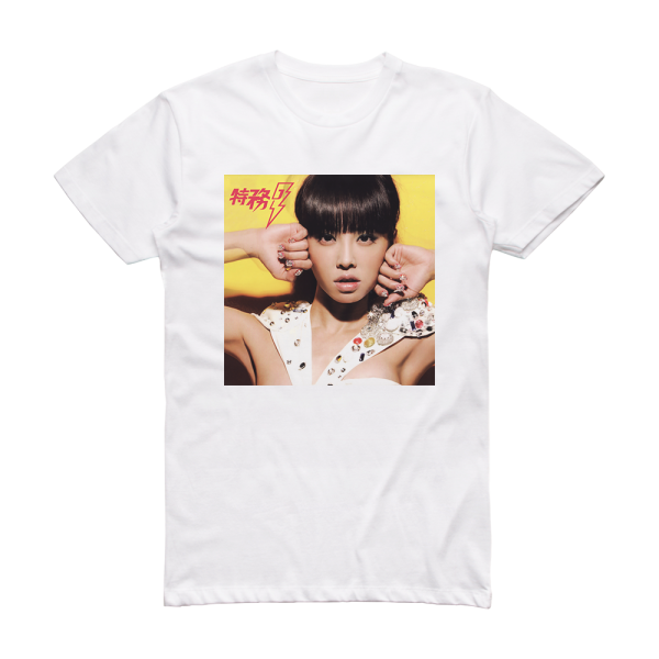 Jolin Tsai J 2 Album Cover T-Shirt White