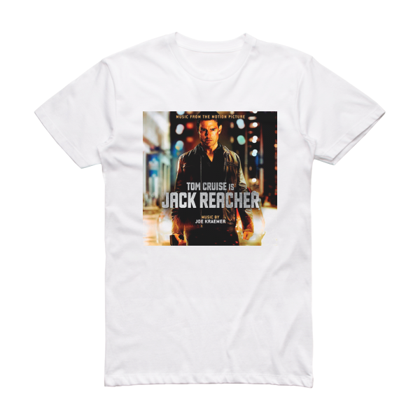 Joe Kraemer Jack Reacher Album Cover T-Shirt White
