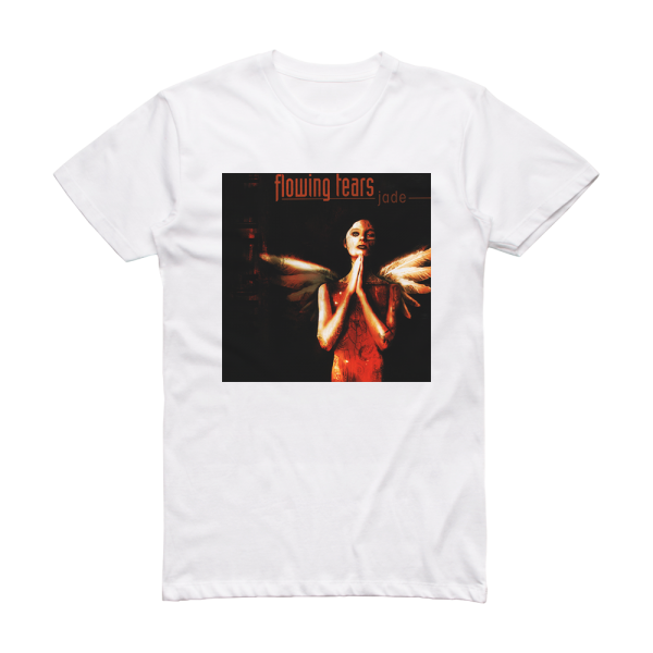 Flowing Tears Jade Album Cover T-Shirt White