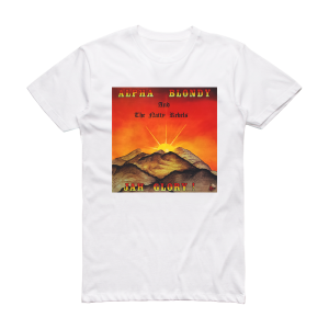 Alpha Blondy Jah Glory Album Cover T-Shirt White