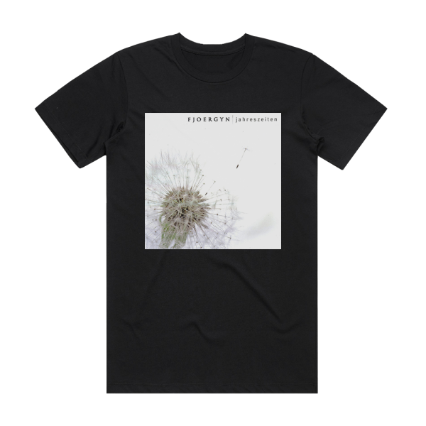 Fjoergyn Jahreszeiten Album Cover T-Shirt Black
