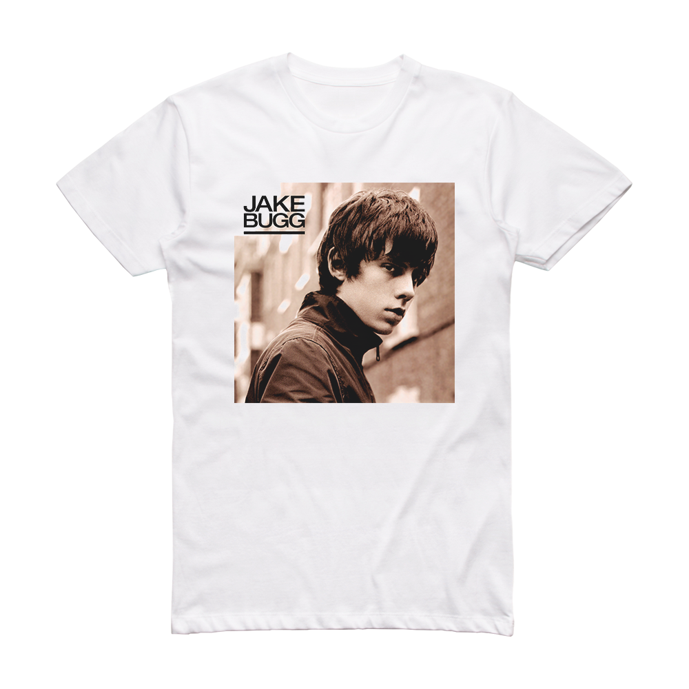 Jake Bugg Jake Bugg Album Cover T-Shirt White – ALBUM COVER T-SHIRTS