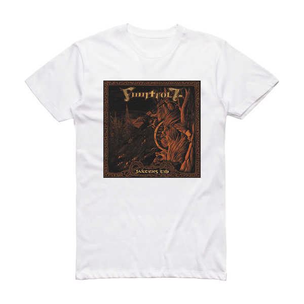 Finntroll Jaktens Tid Album Cover T-Shirt White