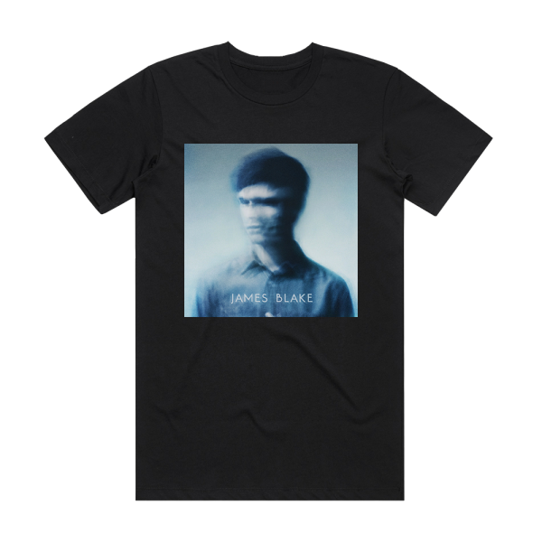 James Blake James Blake Album Cover T-Shirt Black