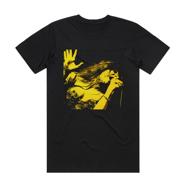 Janis Joplin Janis Album Cover T-Shirt Black