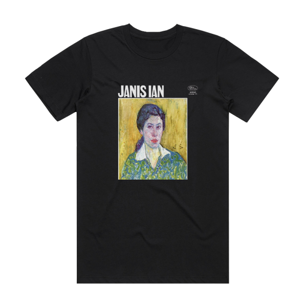 Janis Ian Janis Ian Album Cover T-Shirt Black