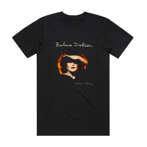 Barbara Dickson January February Album Cover T-Shirt Black