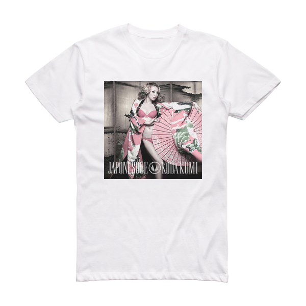 Kumi Koda Japonesque 1 Album Cover T-Shirt White