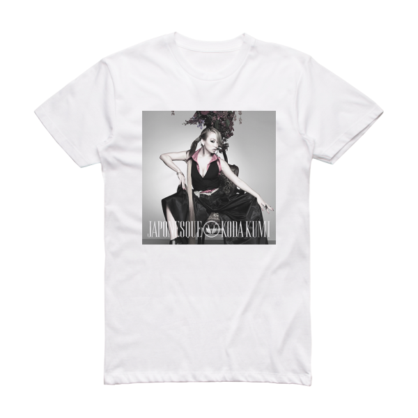 Kumi Koda Japonesque 2 Album Cover T-Shirt White