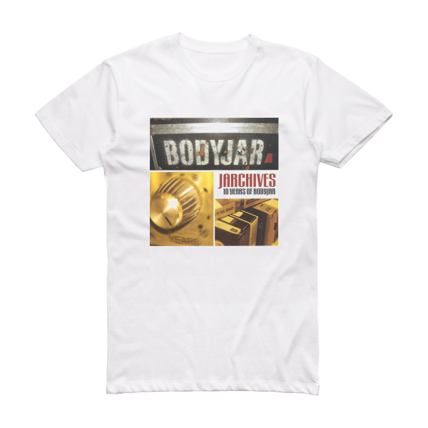 Bodyjar Jarchives 10 Years Of Bodyjar Album Cover T-Shirt White