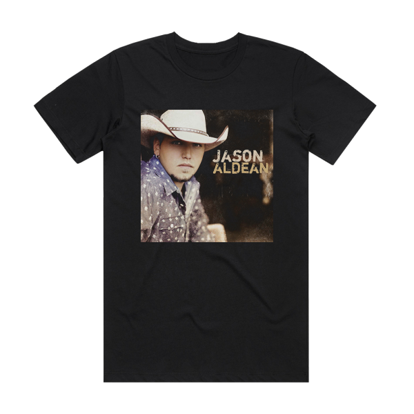 Jason Aldean Jason Aldean Album Cover T-Shirt Black