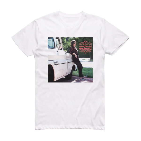 Amy Cervini Jazz Country Album Cover T-Shirt White