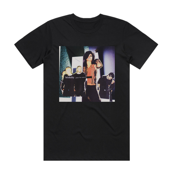 Briskeby Jeans For Onassis Album Cover T-Shirt Black