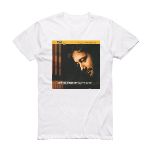 Andrzej Piaseczny Jednym Tchem Album Cover T-Shirt White