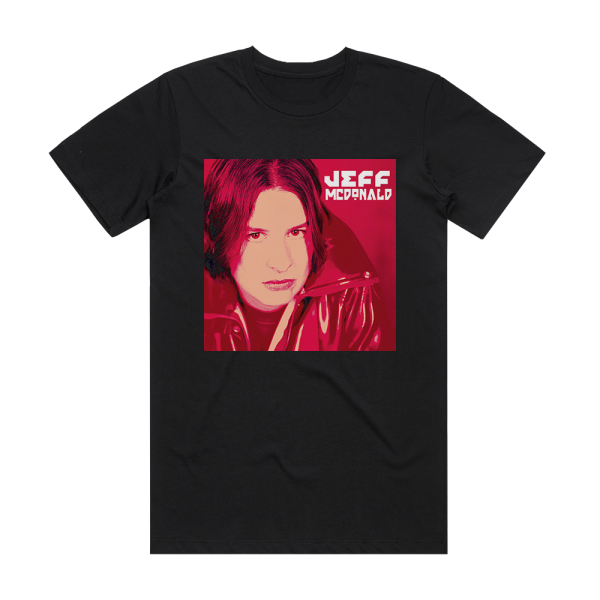 Jeff McDonald Jeff Mcdonald Album Cover T-Shirt Black